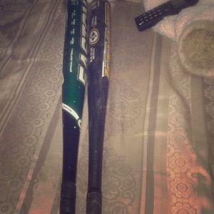 2 softball bats